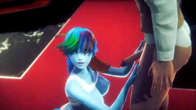 My Little Pony Inspired – Rainbow Dash blowjob and habdjob – 3D Porn