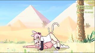 Max The Elf Porn Play Hentai game Ep.3 cute elf pegged by cheerleader fairy angel